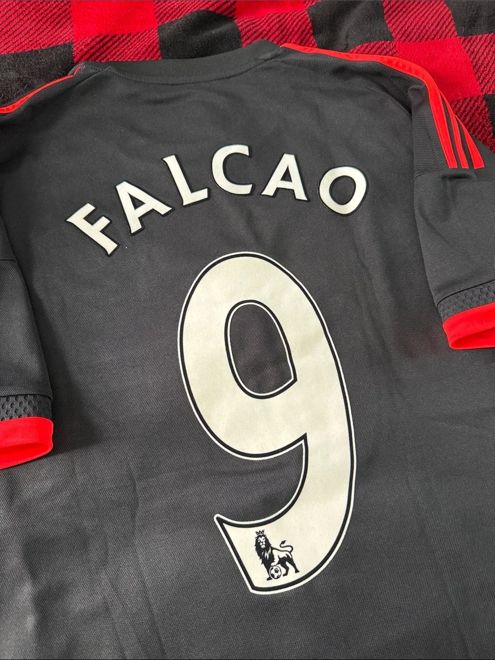 VINTAGE Manchester United #9 Radamel Falcao 2015-16 Adidas Third Away Jersey